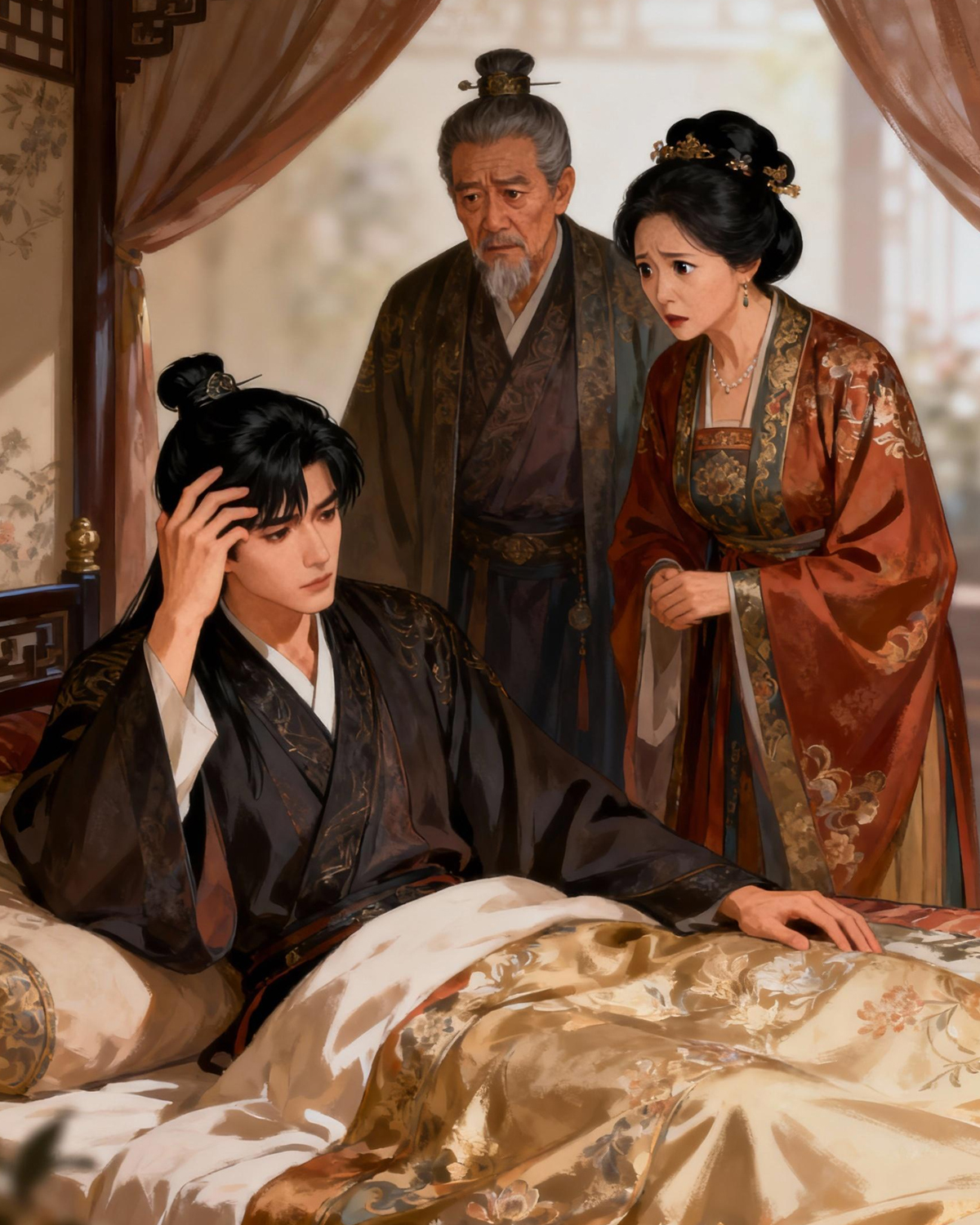 HÒA LY XONG, THẾ TỬ LẠI QUỲ TRƯỚC CỬA